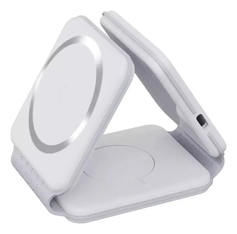 Cargador Inalámbrico 3 en 1 Magnético